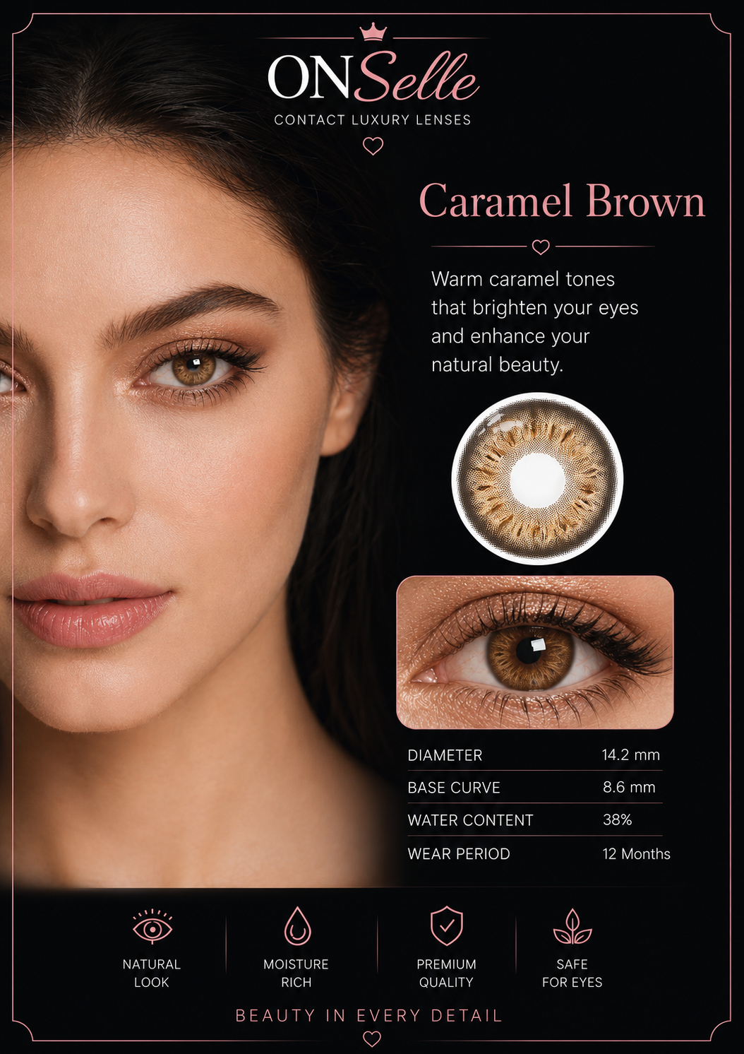 caramel brown